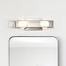 Vanity Nuvo 62-2252 Jenkins - 16 Inch 2 Light LED Vanity - Brushed Nickel with Frosted Glass Nuvo