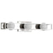 Vanity Nuvo 62-2253 Jenkins - 24 Inch 3 Light LED Vanity - Brushed Nickel with Frosted Glass Nuvo