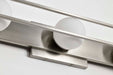 Vanity Nuvo 62-2253 Jenkins - 24 Inch 3 Light LED Vanity - Brushed Nickel with Frosted Glass Nuvo