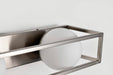 Vanity Nuvo 62-2253 Jenkins - 24 Inch 3 Light LED Vanity - Brushed Nickel with Frosted Glass Nuvo