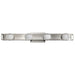 Vanity Nuvo 62-2254 Jenkins - 32 Inch 4 Light LED Vanity - Brushed Nickel with Frosted Glass Nuvo