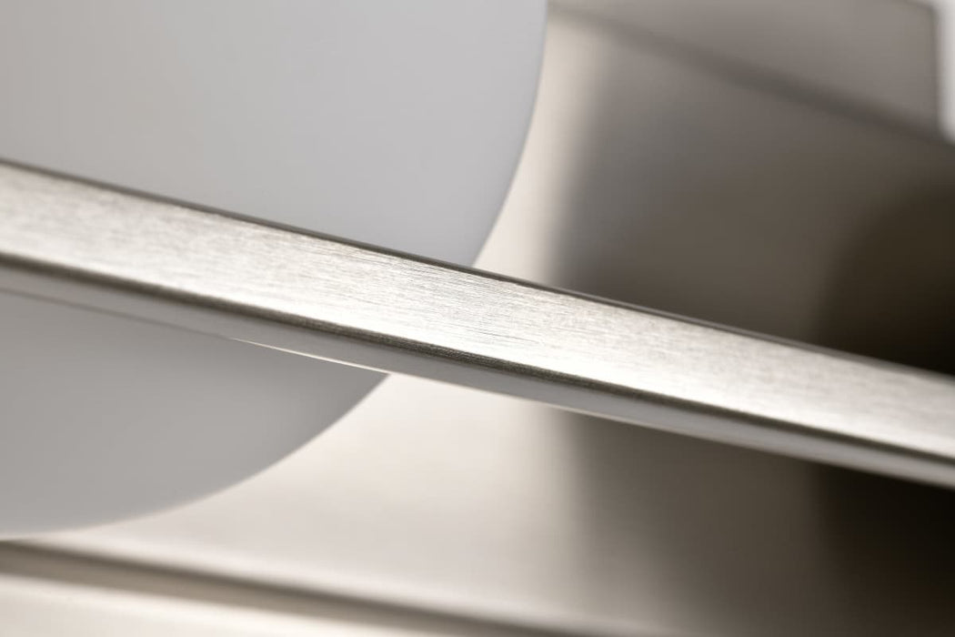 Vanity Nuvo 62-2254 Jenkins - 32 Inch 4 Light LED Vanity - Brushed Nickel with Frosted Glass Nuvo