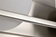 Vanity Nuvo 62-2254 Jenkins - 32 Inch 4 Light LED Vanity - Brushed Nickel with Frosted Glass Nuvo