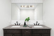 Vanity Nuvo 62-2254 Jenkins - 32 Inch 4 Light LED Vanity - Brushed Nickel with Frosted Glass Nuvo