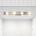 Vanity Nuvo 62-2254 Jenkins - 32 Inch 4 Light LED Vanity - Brushed Nickel with Frosted Glass Nuvo