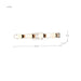 Vanity Nuvo 62-2254 Jenkins - 32 Inch 4 Light LED Vanity - Brushed Nickel with Frosted Glass Nuvo