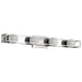 Vanity Nuvo 62-2254 Jenkins - 32 Inch 4 Light LED Vanity - Brushed Nickel with Frosted Glass Nuvo