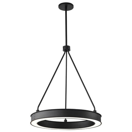 Pendant Nuvo 62-2261 Longford - 20 Inch LED Pendant - Textured Black - Acrylic Lens Nuvo