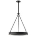 Pendant Nuvo 62-2261 Longford - 20 Inch LED Pendant - Textured Black - Acrylic Lens Nuvo