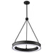 Pendant Nuvo 62-2261 Longford - 20 Inch LED Pendant - Textured Black - Acrylic Lens Nuvo