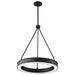 Pendant Nuvo 62-2261 Longford - 20 Inch LED Pendant - Textured Black - Acrylic Lens Nuvo
