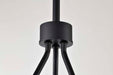 Pendant Nuvo 62-2261 Longford - 20 Inch LED Pendant - Textured Black - Acrylic Lens Nuvo