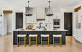 Pendant Nuvo 62-2261 Longford - 20 Inch LED Pendant - Textured Black - Acrylic Lens Nuvo