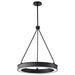 Pendant Nuvo 62-2261 Longford - 20 Inch LED Pendant - Textured Black - Acrylic Lens Nuvo
