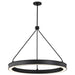 Pendant Nuvo 62-2262 Longford - 30 Inch LED Pendant - Textured Black - Acrylic Lens Nuvo
