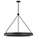 Pendant Nuvo 62-2262 Longford - 30 Inch LED Pendant - Textured Black - Acrylic Lens Nuvo