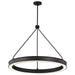 Pendant Nuvo 62-2262 Longford - 30 Inch LED Pendant - Textured Black - Acrylic Lens Nuvo