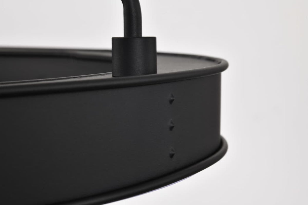 Pendant Nuvo 62-2262 Longford - 30 Inch LED Pendant - Textured Black - Acrylic Lens Nuvo