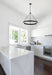 Pendant Nuvo 62-2262 Longford - 30 Inch LED Pendant - Textured Black - Acrylic Lens Nuvo