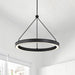 Pendant Nuvo 62-2262 Longford - 30 Inch LED Pendant - Textured Black - Acrylic Lens Nuvo