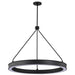 Pendant Nuvo 62-2262 Longford - 30 Inch LED Pendant - Textured Black - Acrylic Lens Nuvo