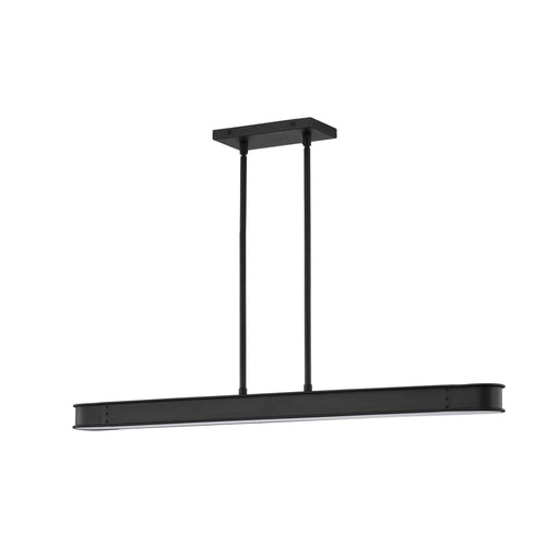 Island Pendant Nuvo 62-2263 Longford - 36 Inch LED Island Pendant - Textured Black - Acrylic Lens Nuvo