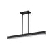 Island Pendant Nuvo 62-2263 Longford - 36 Inch LED Island Pendant - Textured Black - Acrylic Lens Nuvo