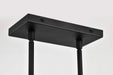 Island Pendant Nuvo 62-2263 Longford - 36 Inch LED Island Pendant - Textured Black - Acrylic Lens Nuvo