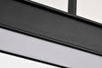 Island Pendant Nuvo 62-2263 Longford - 36 Inch LED Island Pendant - Textured Black - Acrylic Lens Nuvo