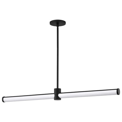 Island Pendant Nuvo 62-2271 Bowman - 36 Inch LED Island Pendant - Matte Black - Acrylic Lens Nuvo