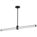 Island Pendant Nuvo 62-2271 Bowman - 36 Inch LED Island Pendant - Matte Black - Acrylic Lens Nuvo