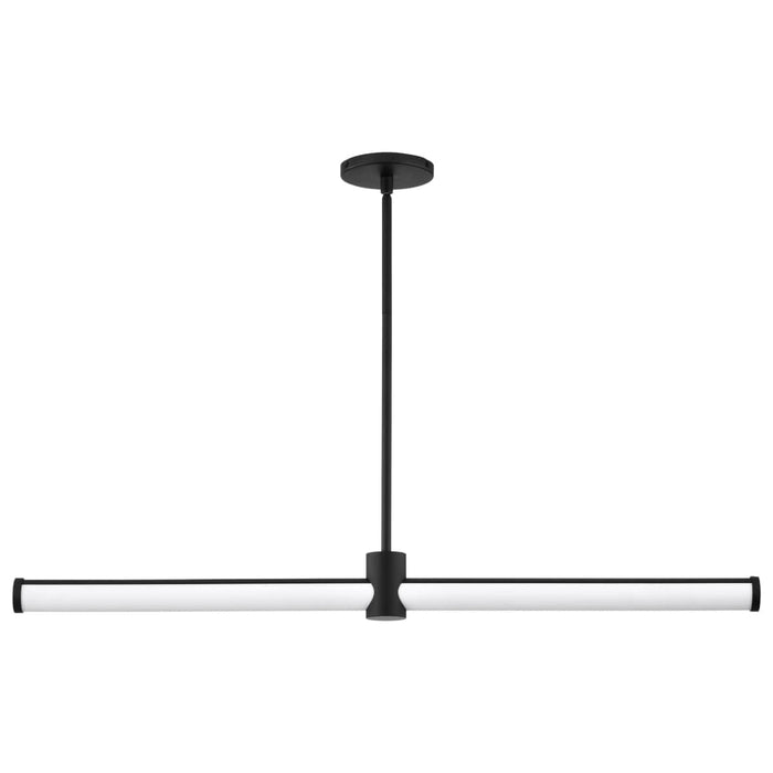 Island Pendant Nuvo 62-2271 Bowman - 36 Inch LED Island Pendant - Matte Black - Acrylic Lens Nuvo