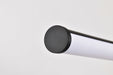 Island Pendant Nuvo 62-2271 Bowman - 36 Inch LED Island Pendant - Matte Black - Acrylic Lens Nuvo