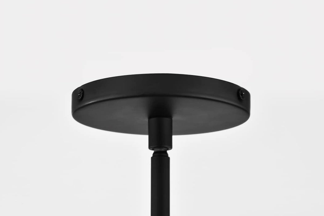 Island Pendant Nuvo 62-2271 Bowman - 36 Inch LED Island Pendant - Matte Black - Acrylic Lens Nuvo