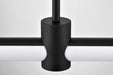 Island Pendant Nuvo 62-2271 Bowman - 36 Inch LED Island Pendant - Matte Black - Acrylic Lens Nuvo