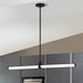 Island Pendant Nuvo 62-2271 Bowman - 36 Inch LED Island Pendant - Matte Black - Acrylic Lens Nuvo
