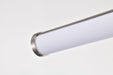 Island Pendant Nuvo 62-2272 Bowman - 36 Inch LED Island Pendant - Brushed Nickel - Acrylic Lens Nuvo
