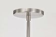 Island Pendant Nuvo 62-2272 Bowman - 36 Inch LED Island Pendant - Brushed Nickel - Acrylic Lens Nuvo