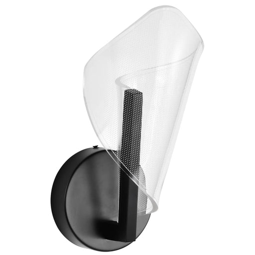 Sconce Nuvo 62-2282 Sedona - 13 Inch LED Sconce - Matte Black - Silk Screened Acrylic Lens Nuvo