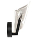 Sconce Nuvo 62-2282 Sedona - 13 Inch LED Sconce - Matte Black - Silk Screened Acrylic Lens Nuvo