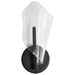Sconce Nuvo 62-2282 Sedona - 13 Inch LED Sconce - Matte Black - Silk Screened Acrylic Lens Nuvo