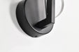 Sconce Nuvo 62-2282 Sedona - 13 Inch LED Sconce - Matte Black - Silk Screened Acrylic Lens Nuvo