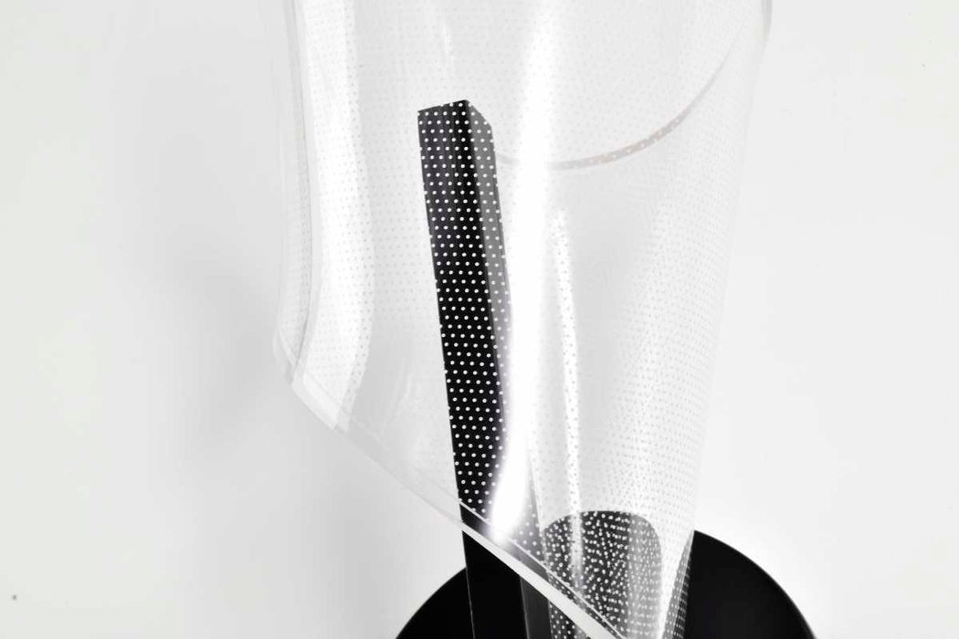 Sconce Nuvo 62-2282 Sedona - 13 Inch LED Sconce - Matte Black - Silk Screened Acrylic Lens Nuvo