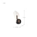 Sconce Nuvo 62-2282 Sedona - 13 Inch LED Sconce - Matte Black - Silk Screened Acrylic Lens Nuvo