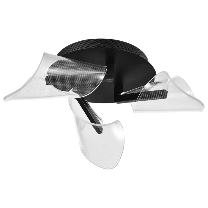 Flush Mount Nuvo 62-2284 Sedona - 22 Inch LED Flush Mount - Matte Black - Silk Screened Acrylic Lens Nuvo