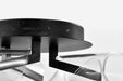 Flush Mount Nuvo 62-2284 Sedona - 22 Inch LED Flush Mount - Matte Black - Silk Screened Acrylic Lens Nuvo