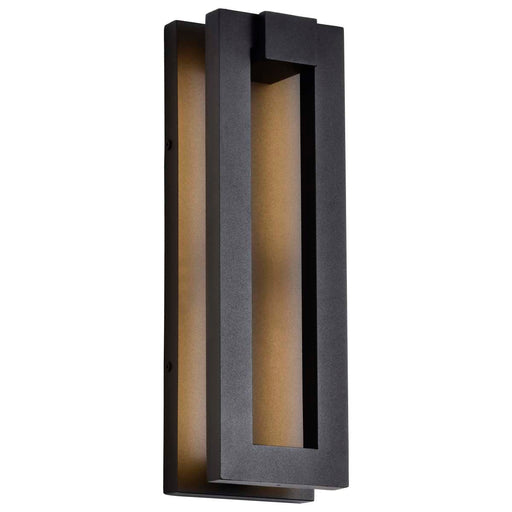 Sconce Nuvo 62-2301 Crew - 32 Watt - 15 Inch LED Outdoor Sconce - Sand Black Finish Nuvo