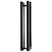 Sconce Nuvo 62-2302 Crew - 40 Watt - 19 Inch LED Outdoor Sconce - Sand Black Finish Nuvo