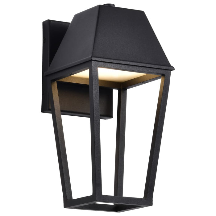 Wall Lantern Nuvo 62-2310 Colt - 10 Watt - LED Small Outdoor Lantern - Matte Black Finish Nuvo