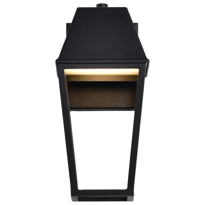 Wall Lantern Nuvo 62-2310 Colt - 10 Watt - LED Small Outdoor Lantern - Matte Black Finish Nuvo
